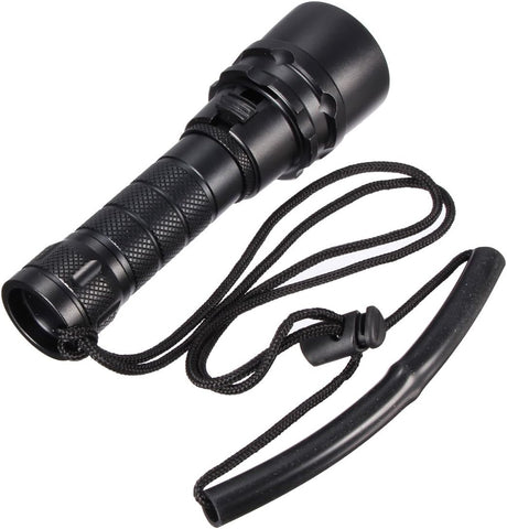 L2 Led Scuba Diving Flashlight Torch Underwater 100M Waterproof Submarine Light Rechargeable Battery and Charger Included