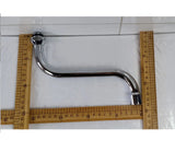 Wall Mounted Tap Brass Chrome Bathroom Faucet Sink Kitchen Mixer Swivel Spout