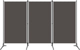 3 Panels Privacy Room Divider Partition Folding Foldable Screen Panel Iron