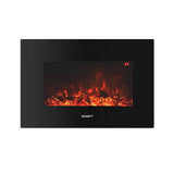 Electric Fireplace Fire Heater Wall Mounted 3D Flame Indoor 2000W Effect