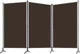 3 Panels Privacy Room Divider Partition Folding Foldable Screen Panel Iron