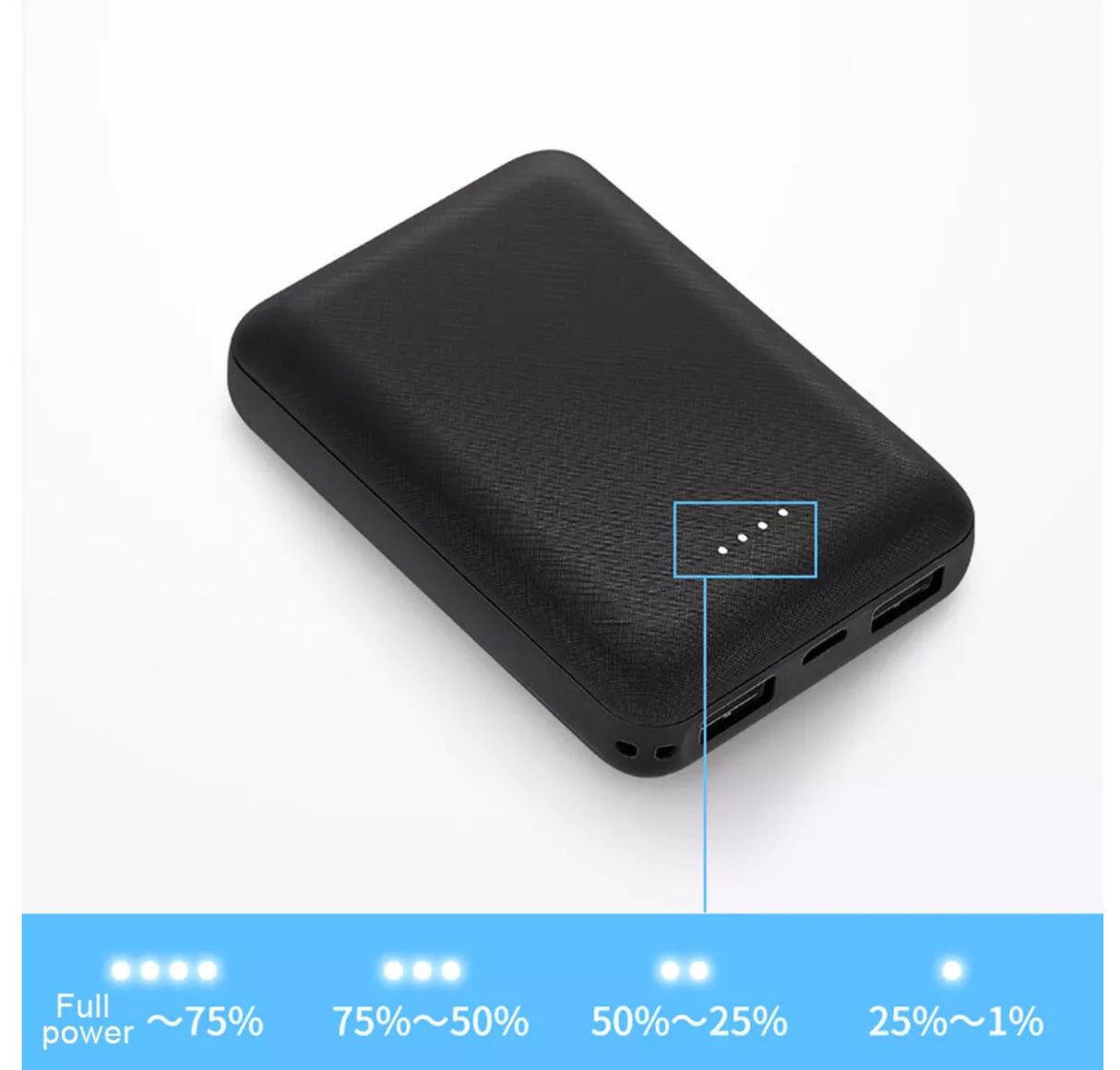 20000mAh Power Bank Battery Backup for Heated Vest Heat Jacket Gloves Chargeing