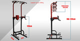 Power Tower - Chin Up Pull Up Multi-Grip Bar Station - Dip - VKR Knee Raise