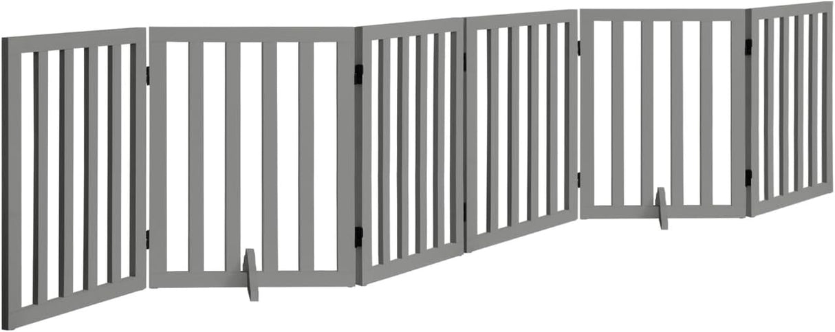 Foldable Dog Gate Wooden Pet Fence