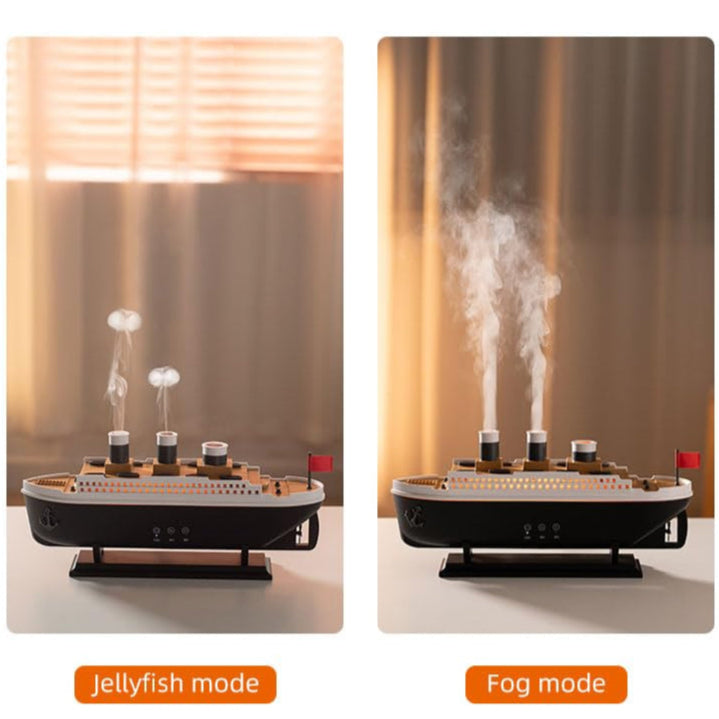 Titanic Humidifier with LED Lighting and Remote Control