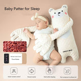 Choco Bear Baby Patter,Baby Patter for Sleep Choco Bear,Patting Hand for Baby Sleep,Baby Patting Sleeping Toy,Baby Tapping Toy for Sleep,Cute & Cozy Sleep Buddies for Babies Choco Bear