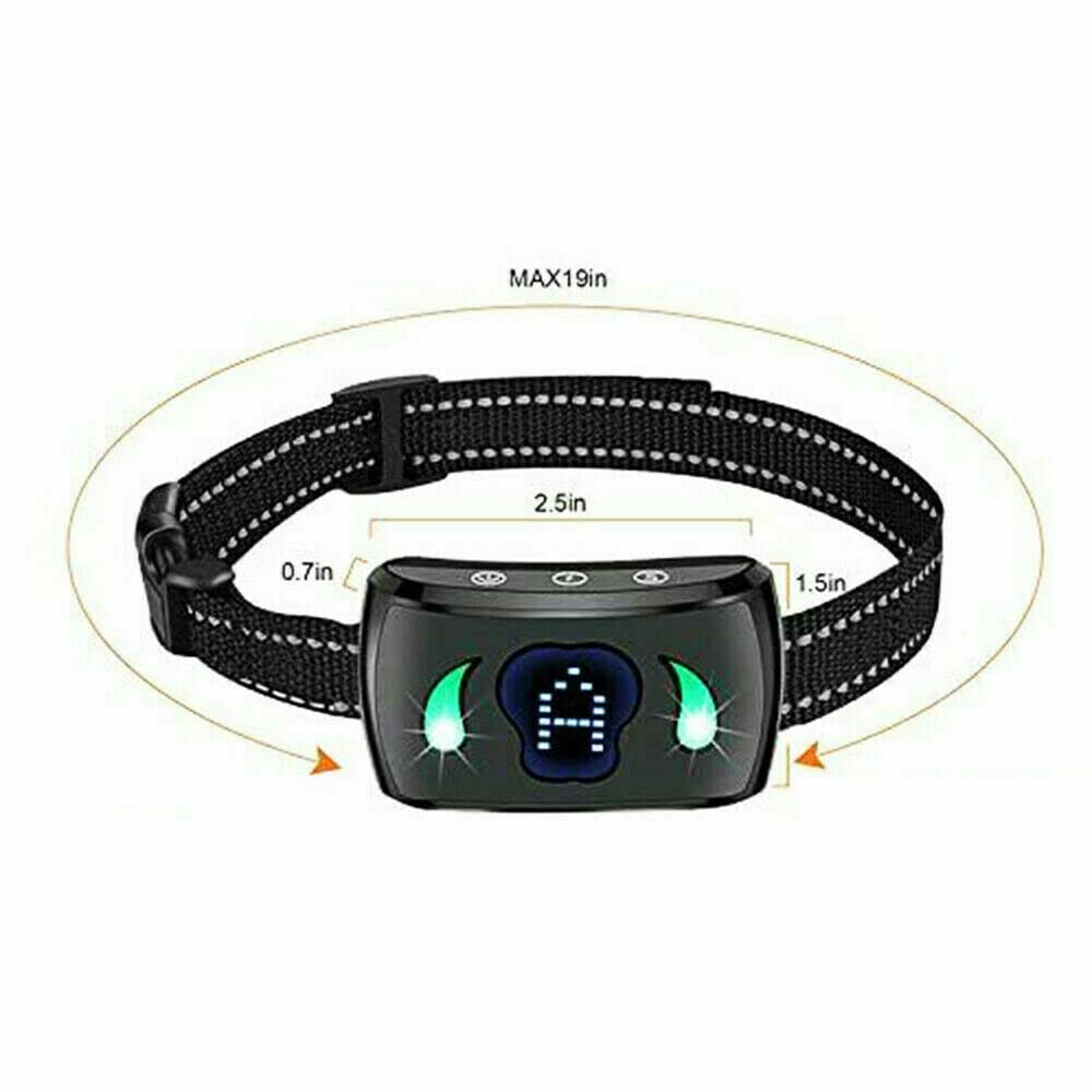 Anti Bark Dog Training Collar Sound Automatic Stop Barking Rechargeable