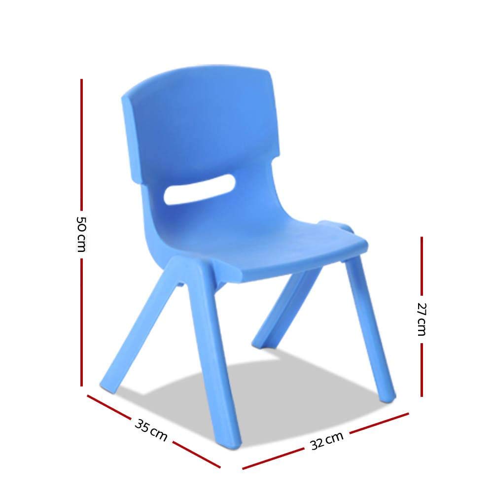 Kids Chair, Children Study Chairs Learning Activity Play Stackable Seat Home Living Room Bedroom Outdoor Furniture, Sturdy Construction Space Saving