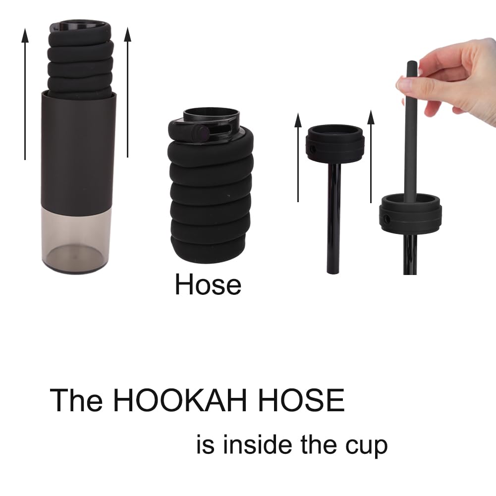 Mini Hookah Set Portable Hookah Cup With Everything For Car Travel Outdoor Inlude All Hookah Accessories