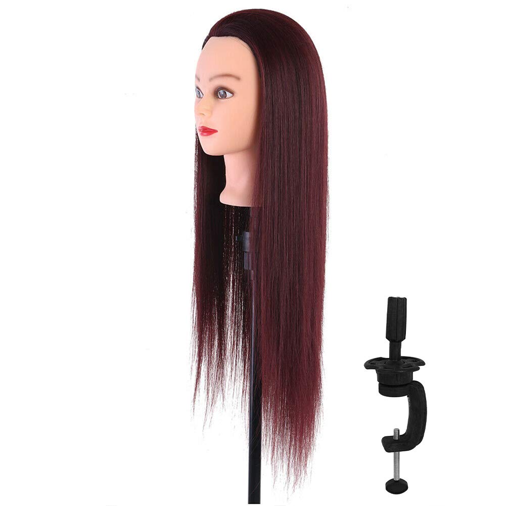 Hair Stylist Hairdressing Mannequin Mannequin Head, for Cosmetology Students Anyone Else To Practice Hair Cutting Designing Braiding