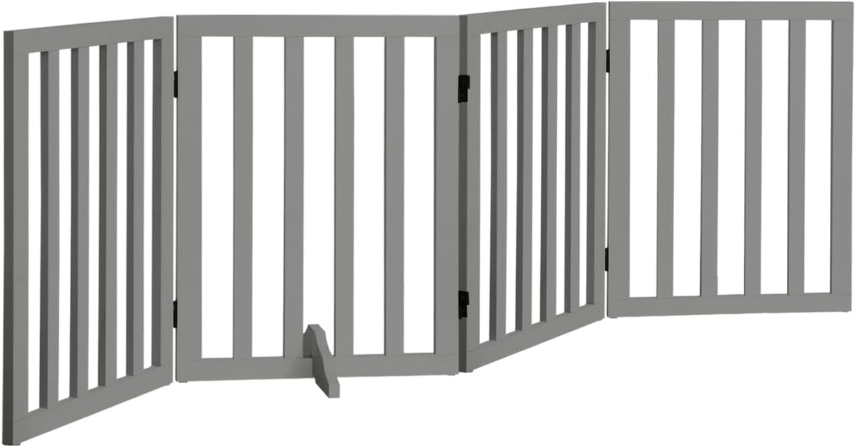 Foldable Dog Gate Wooden Pet Fence