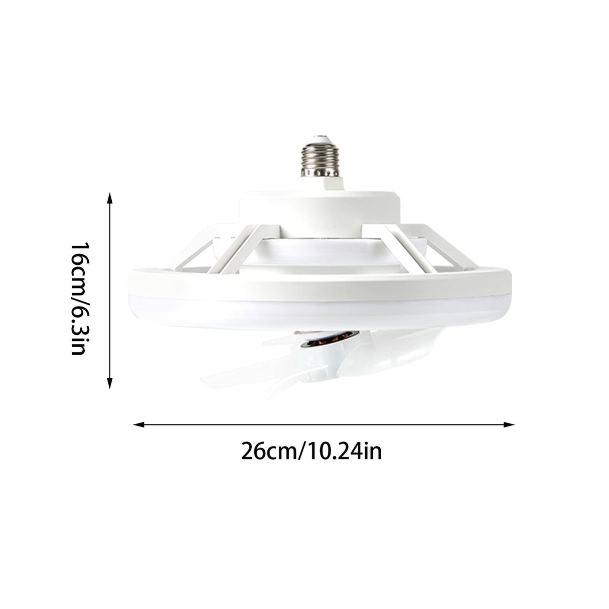 Ceiling Fans with Lights,Flush Mount Ceiling Fan | 10 Inch Ceiling Fans with Lights and Remote, Dimmable Low Profile Ceiling Fan, Flush Mount Ceiling Fan for Bedroom