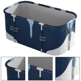 Folding Bathtub for Adults, Portable Folding Bathtub Extra Large, Family Spa Bathtub for Small Bath, Freestanding Folding Bathtub for Adults, Two Person Bathtub