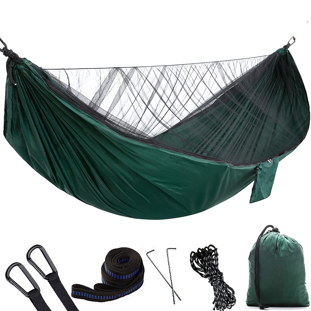 Camping Hammock Tent with Mosquito Net, Lightweight and Portable Hammock System