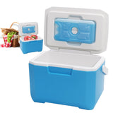 Small Cool Box for Food and Drinks - 6l Portable Cooler Box for Picnic, Lightweight Long-Lasting Ice Box with Handle, Leakproof Freezer Box, Cooler Bag Box for BBQ Camping Travel