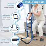 Stand Assist Aid for Elderly Chair Lift Devices for Seniors Standing Supports Bed Rails Sit to Stand Lift Adults Walking Assistance Portable Patient Mobility Aids for Couch, Recliner Chair (Blue)