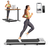 Under Desk Walking Pad Treadmill Home Compact Small Walking Jogging Machine Fitness Equipment, Max 8km/h, 120KG Capacity