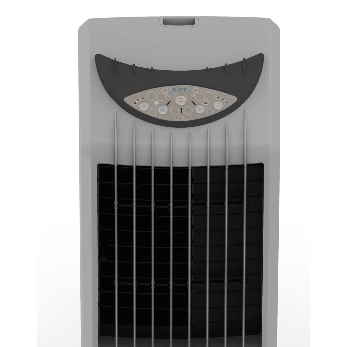 12i Air Cooler (Grey) - Evaporative Air Cooler with i-Pure Technology, Empty Water Tank Alarm & 12L Water Tank - Portable Fan, Humidifier and Cooler for Home, Office, Study Room, Shops