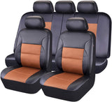 11 Pieces Leather Universal Car Seat Covers Set