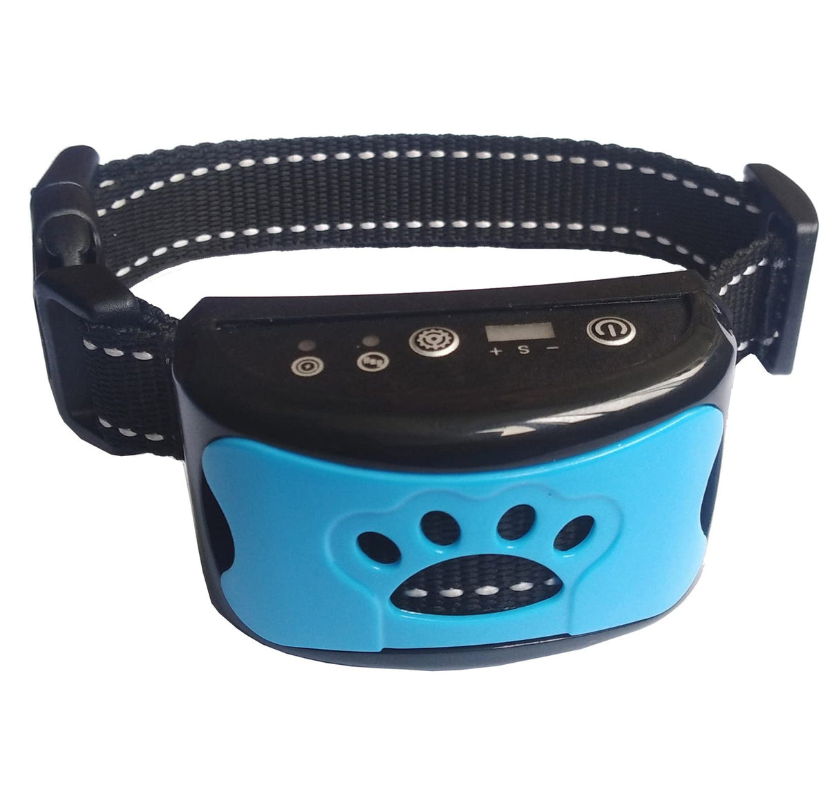 Dog Bark Collar- Rechargeable Bark Colla, Humane No Shock Barking Collar- with Vibration & Beep- Bark Collar for Small Medium Large Dogs- Anti Barking Collar - No Remote