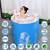 Portable Bathtub, Folding Spa Bathtub for Adults, 31 inches Freestanding Soaking Tub Non-Inflatable Ice Bathtub