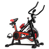 Exercise Bike, Spin Bikes Trainer Stationary Flywheel Home Gym Fitness Indoor Cycling Adjustable Resistance Workout Pulse Sensor LCD Display Silent Belt Driven (100kg/110kg/120kg Capacity)