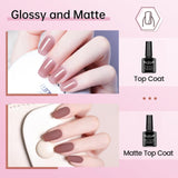 14 Pcs Poly Gel Nail Kit With U V Light Starter Kit Nude Clear Pink Brown Poly Extension Gel Nail Kit With Base Top Coat Nail Art Tools All In One Kit Starter Kit