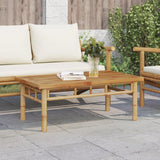 Functional and Stylish Coffee Table 90x50x35 cm - Bamboo, Ventilated Design, Suitable for Indoor and Outdoor Use