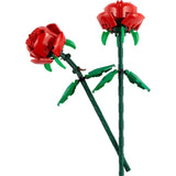 LEGO Botanicals Roses Artificial Flowers Set, Compatible with Flower Bouquets from The Botanical Collection, Home Decor or Office Desk Accessory, Toy Building Set for 8+ Year Old Kids, & Adults 40460