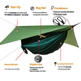 Camping Hammock Tent with Mosquito Net, Lightweight and Portable Hammock System