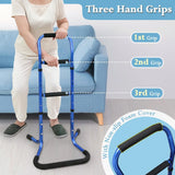 Stand Assist Aid for Elderly Chair Lift Devices for Seniors Standing Supports Bed Rails Sit to Stand Lift Adults Walking Assistance Portable Patient Mobility Aids for Couch, Recliner Chair (Blue)