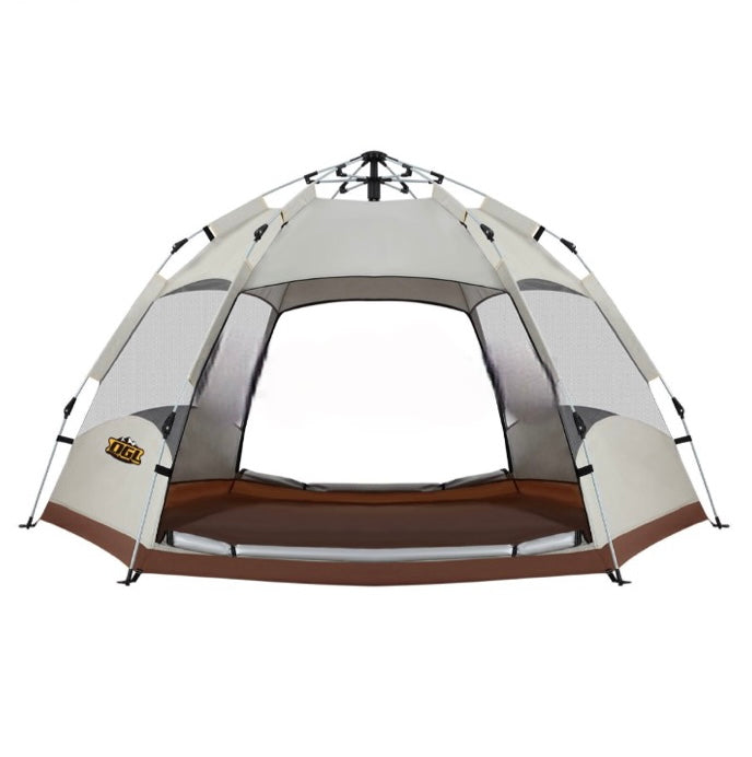 4 Person Camping Tent Beach Shelter Pop Up Instant Shade Dome Outdoor Hiking