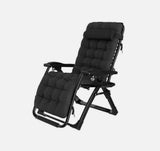 King Size Recliner Foldable Reclining Chair Comfort Pack Cup Holder & Cushion