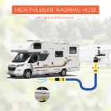 20 m Drinking Water Flat Hose for Caravan & Motorhome | Food Grade | Drinking Water Safe