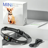 Dog Bark Collar, No Shock Smart Collar for Dog Training, Rechargeable Shockless Smart Anti Barking Collar with 6 Adjustable Sensitivity Beep Vibration for Small Dogs