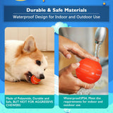 Petiepaw Interactive Dog Ball Toy, Durable Automatic Rolling Ball for Puppies/Small/Medium Dogs, USB Rechargeable