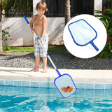 Pool Skimmer Net, Professional Rapid Salvage Debris for Clean Swimming Pools, Ponds, Hot Spring Pools (17 Inch)