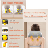 Massagers for Neck and Shoulder with Heat,ENDBAG Neck Massager, Shiatsu Neck and Back Massager with Heat, Electric Shoulder Massagers Deep Tissue Kneading, Simulated Manual Massage 5D Large Head