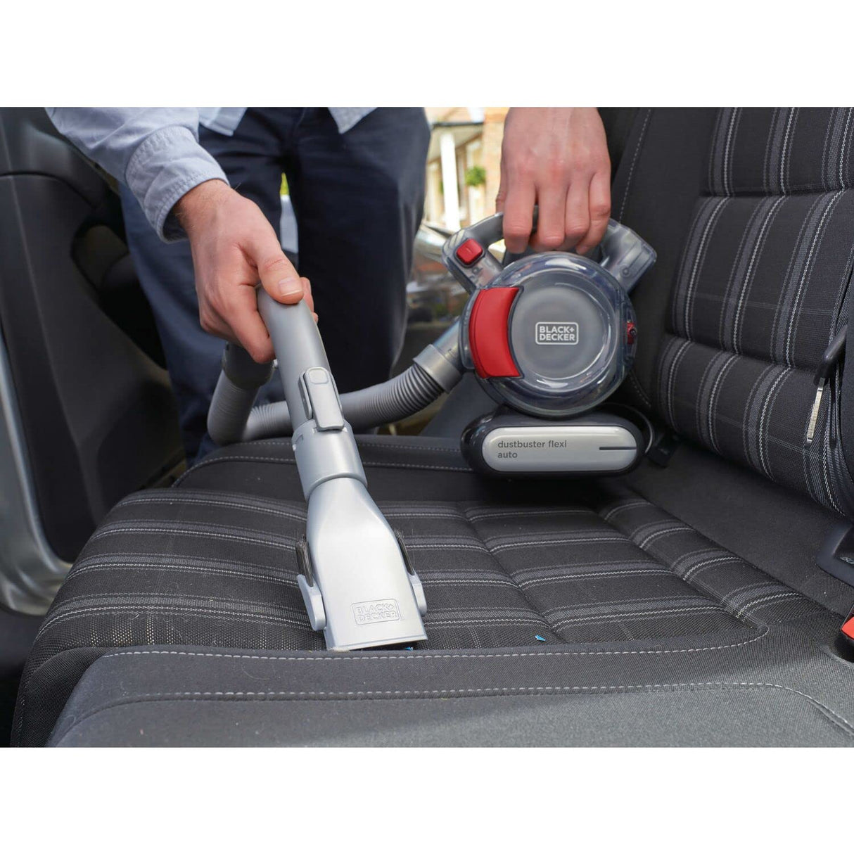 BLACK+DECKER 12V Flexi Auto Vac Dust Buster Hand Vacuum