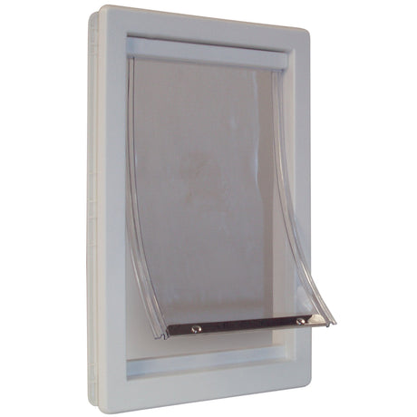 Ideal Pet Products Designer Series Plastic Pet Door with Telescoping Frame, Medium, 7" x 11.25" Flap Size