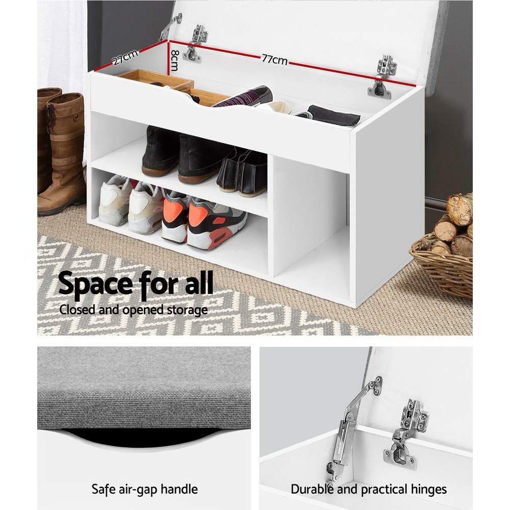 Shoe Storage Rack Bench Cabinet Box Drawer Organiser Shoes Shelf Drawers Organisers White Cupboard Hallway Home Decor Bedroom Furniture Display Wardrobe