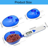 Digital Kitchen Food Scale,Electronic Measuring Spoon LCD Display Kitchen Spoon Scale 500g/0.1g Electronic Measuring Spoon Scales with 3 Detachable Weighing Spoon for Coffee Beans,Milk,Tea,Flour,Oil