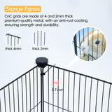 Guinea Pig Cages with Liner 48x24x12inch C&C Small Animal Cage Pet Puppy Dog Playpen Indoor Rabbit Chinchilla Hedgehog Habitat Fence DIY 12PCS Metal Grids with Bottom TSL05