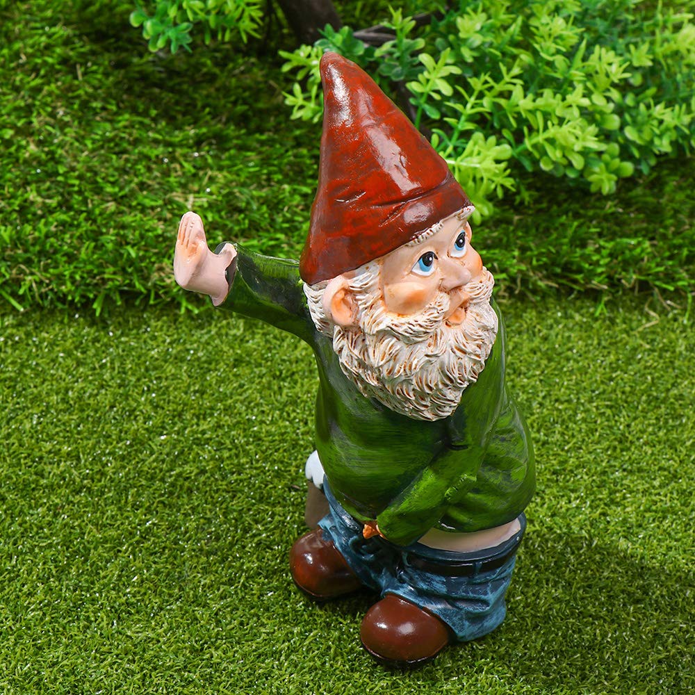 Garden Gnomes Statues | Naughty Gnomes | Funny Gnomes Garden Decorations for Outside Garden - Garden Knomes Peeing