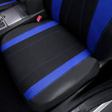 Flying Banner car seat Covers Full Set Faux Leather Air Mesh Breathable Man Lady Airbag Compatible Rear Bench Split 40/60 50/50 60/40 Truck Pick Up