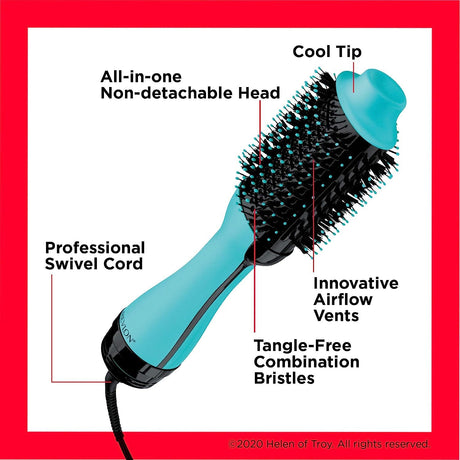 One-Step Volumiser Original 1.0 Blowout Brush, AU Plug, Mint