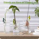 6Pcs Plant Propagation Buddy, Plant Cutting Holder for Stems, Sprouts and Shoots, Plant Propagation Friends Garden Decoration for Plant Lover