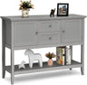 Buffet Sideboard Cabinet Kitchen Cupboard Storage Shelf Hall Entry Side Table