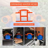 20 m Drinking Water Flat Hose for Caravan & Motorhome | Food Grade | Drinking Water Safe