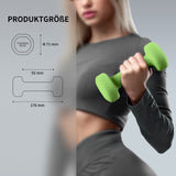 Dumbbells Anti-Slip Neoprene Dumbbell Soft-Touch Grip Hand Weights Home Gym Exercise Women Men Arm Pilates Dumbbells in